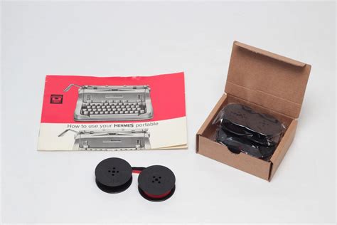 ebay hermes 3000|Hermes 3000 portable typewriter ribbon.